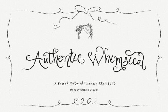 Authentic Whimsical: A Font with Elegance and Magic