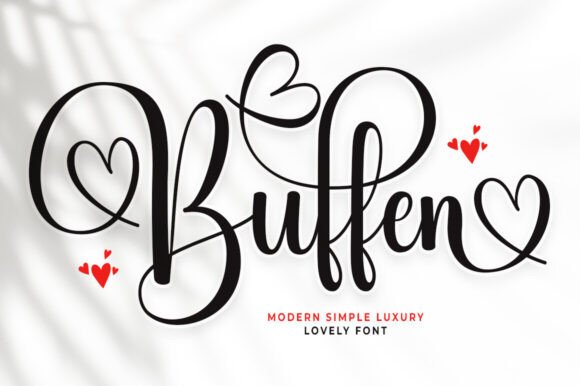 Buffen Script: A Modern Handwritten Font with Timeless Appeal