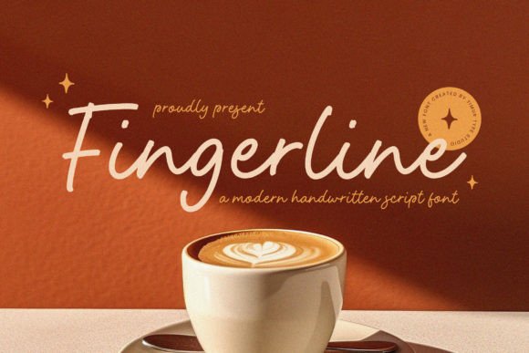 Fingerline: The Modern Handwritten Script for Authentic Design