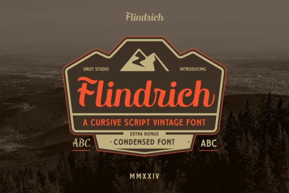 Flindrich: The Typeface That Brings Adventure to Your Brand