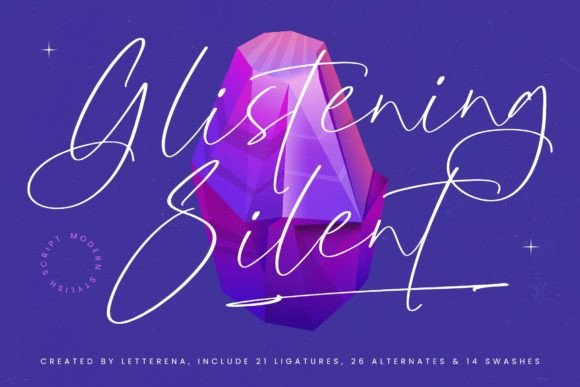 Glistening Silent: A Modern Script for Luxury Design