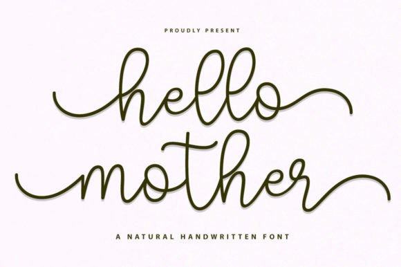 Hello Mother: The Handwritten Script for Authentic Branding