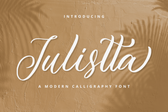 Julistta: Crafting Elegance in Modern Script Typography