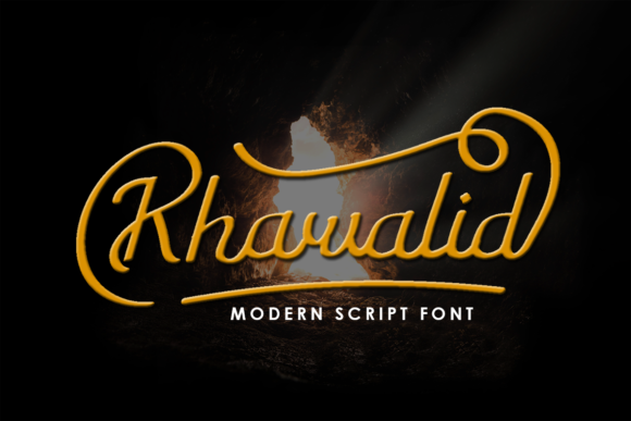 Khawalid: A Script Font That Gives You Endless Design Options