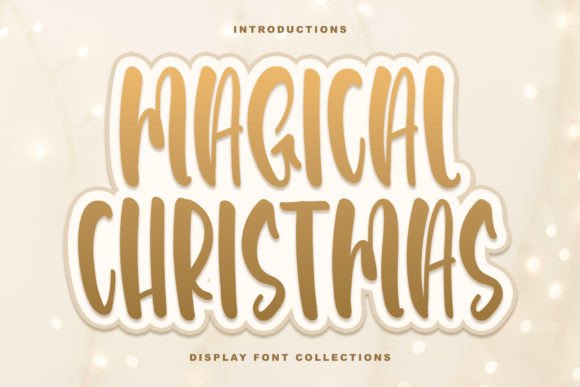 Magical Christmas: A Script Font for Joyful & Elegant Designs
