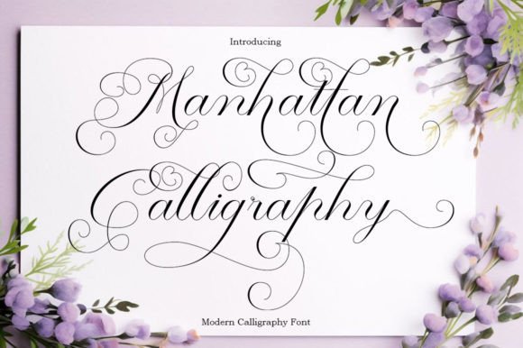 Manhattan Calligraphy: A Modern Script for Creative Projects
