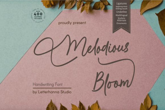 Melodious Bloom: The Script Font That Flows