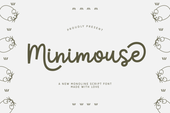 Minimouse: The Friendly Script Font for Playful Branding