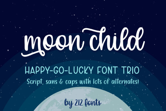 Moon Child: A Joyful Font for Creative Projects