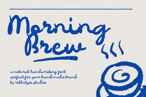 Morning Brew: The Handwritten Font for Authentic Design