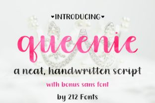 Queenie Font: Adding Handwritten Charm to Modern Design