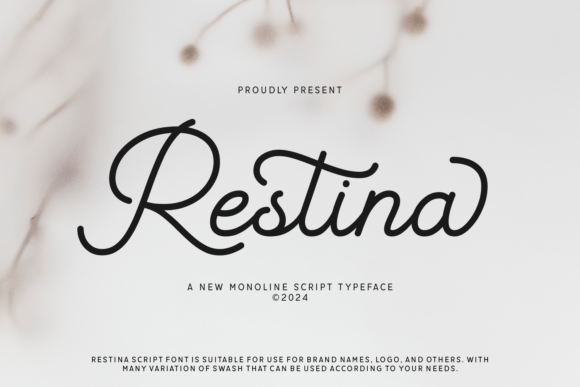 Restina: A Monoline Script with Vintage Charm