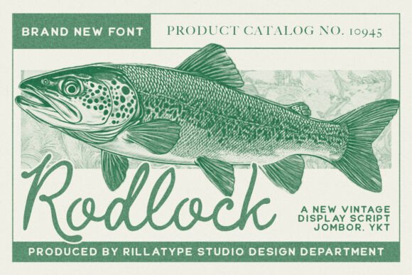Rodlock: The Vintage Script with a Handcrafted Soul