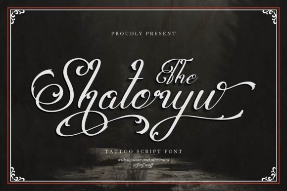 Shatoryu: The Art of the Tattoo Script