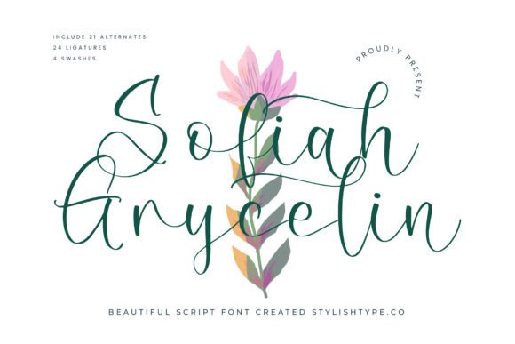Sofiah Grycelin: Elevating Your Brand with a Luxury Script