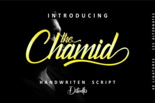 The Chamid: A Modern Handwritten Script for Creative Projects