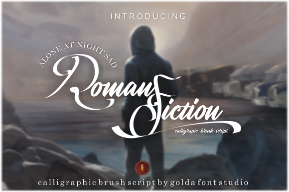 Unveiling Roman Fiction: An Elegant Script Font for Modern Creatives