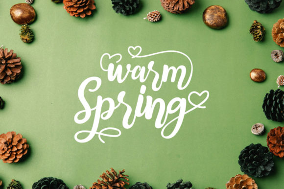 Warm Spring: Crafting Visual Narratives with Elegant Script